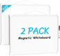 MaxGear Monthly Calendar Dry Erase Board for Wall, 16"x12" Small Hanging Double-Sided White Board, Portable Whiteboard for Planning, Drawing, Memo, to Do List, School, Home, Kitchen, Office