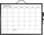 MaxGear Whiteboard Calendar for Wall, 16"x12" Monthly Whiteboard, Silver Aluminum Alloy Framed Small Dry Erase Board with Handle, for Students - Planning, Drawing, Memo, to Do List