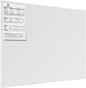 MaxGear Large Cork Board for Wall 36" x 24", Black Bulletin Board, 6 Pack Felt Wall Tiles with Pushpins, Cork Boards for Office Push Pin Board Tack Board Felt Board