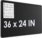 MaxGear Extra Large Bulletin Board 72" x 48", Foldable Felt Board Vision Board Supplies, Cork Board for Office, Home, School, Small Pin Boards for Walls Decorative Display Board Dark Blue