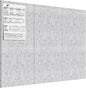 MaxGear Large Cork Board for Wall 36" x 24", Black Bulletin Board, 6 Pack Felt Wall Tiles with Pushpins, Cork Boards for Office Push Pin Board Tack Board Felt Board