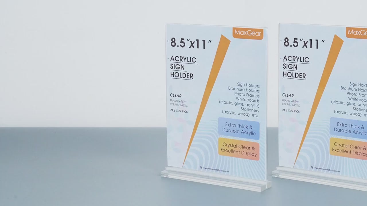 B2285-T-8.5x11-clear-sign holder-30 pack